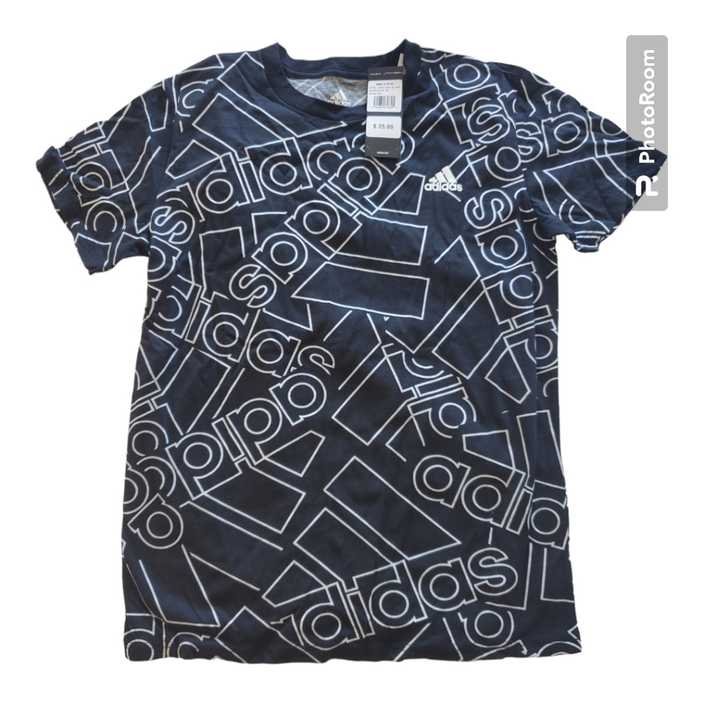 Boys Addidas Shortsleeve T Shirt Size L (14/16) NWT
